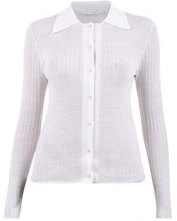 IRO Button Fastening Cardigan - Wit
