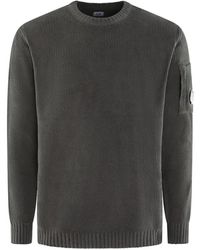 C.P. Company - Round-Neck Knitwear - Lyst