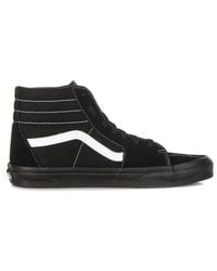 Vans - Schoenen ,Zwart ,Suède Hoge Top Suède Canvas Sneaker Zwart - Lyst