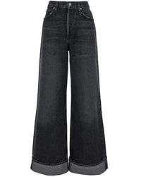 Agolde - Jeans ,Grijs ,Denim Grijze Denim Jeans Voor - Lyst