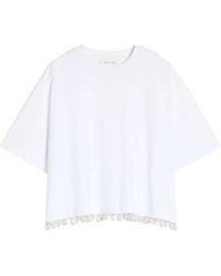 Sportmax - Tops ,Wit ,Nylon Top - Lyst