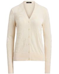 Ralph Lauren - Truien & Vesten ,Katoen Denzel Lange Mouw Cardigan - Lyst