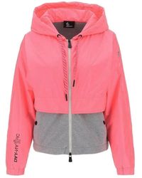Moncler - Grenoble hoodie jacke für frauen - Lyst