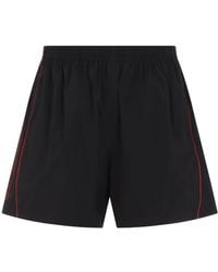 Balenciaga - Technical Fabric Short With Logo - Lyst