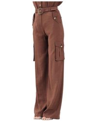 Versace Jeans Couture - Braune Cargo Hose Elegant Frühling/Sommer - Lyst