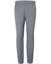 Plain - Broeken ,Grijs -Broek - Lyst