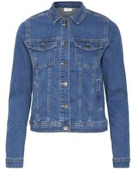 Kaffe - Denim Jackets - Lyst