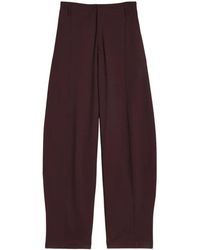 Lemaire - Straight Trousers - Lyst