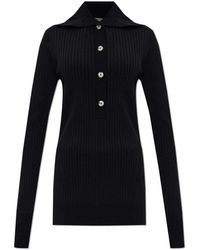 Entire studios - Ribgebreide Top - Lyst