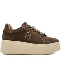 Tosca Blu - Dazzling Suede Plateau-Sneakers - Lyst