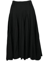 Prada - Midi Skirts - Lyst