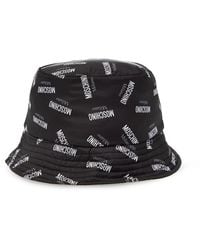 Moschino - Hat with logo - Lyst