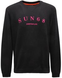 Sun 68 - K42116 Woll-Baumwoll-Pullover - Lyst