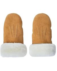 Re:designed - Accessoires ,Bruin ,Leer Kasa 6515 Handschoenen - Lyst