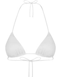 ME FUI - Basic Triangle Bikini Top - Lyst
