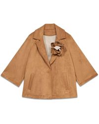 Oltre - Single-Breasted Coats - Lyst