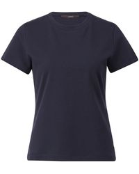 Windsor. - Tops ,Blauw ,Katoen Katoenen T-Shirt Met Klassieke Stijl - Lyst