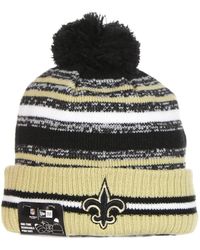 KTZ - Accessoires ,Veelkleurig ,Wol Nfl Pom Pom Beanie Hat - Lyst