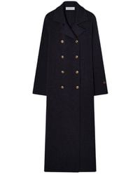 BUSNEL - Jassen ,Blauw ,Wol Roma Coat - Lyst