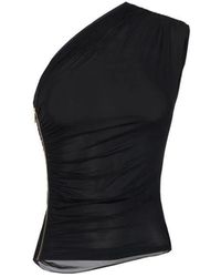 Elisabetta Franchi - Sleeveless Tops - Lyst