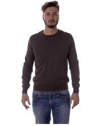 Armani Jeans - Round-Neck Knitwear - Lyst