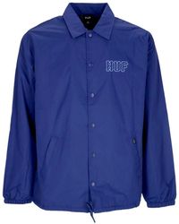Huf - Coach Jacket Twilight Knoopsluiting Zakken - Lyst