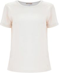 Kocca - Besticktes baumwoll-t-shirt - Lyst