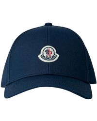 Moncler - Baumwoll-Twill Logo Baseball Cap - Lyst