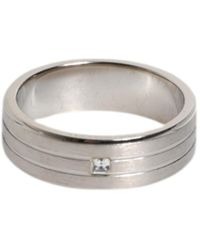 Dolce & Gabbana - Crystal Logo Messingring - Lyst