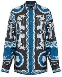 Versace - Silk Shirt - Lyst