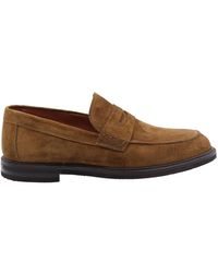 Ambiorix - Klassische Leder Mokassin Schuhe - Lyst