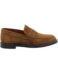 Ambiorix - Klassische Leder Mokassin Schuhe - Lyst