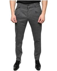 Dolce & Gabbana - Slim-Fit Trousers - Lyst