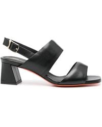 Santoni - Open-Toe Pumps - Lyst