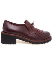 Calpierre - Mokassin-Loafer Mit Fransen - Lyst