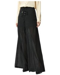 Pinko - Cabras Wide Broeken - Lyst