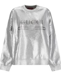 Gucci - Wijde Sweater Met Lange Mouwen - Lyst