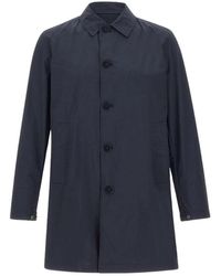 Woolrich - Single-Breasted Coats - Lyst