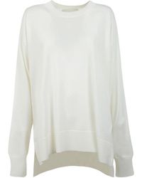 Ami Paris - Truien & Vesten ,Wit ,Wol Ami De Coeur Sweater - Lyst