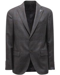 Lardini - Wollen Pak Grijs - Lyst