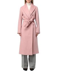 Max Mara - Wollmantel Im Array-Stil - Lyst