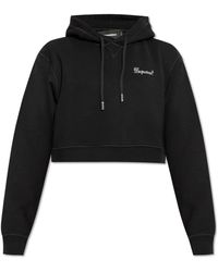 DSquared² - Sudadera Con Capucha Y Logo, Mujer, Talla - Lyst