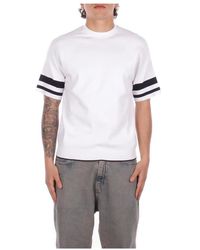 Alpha Studio - Tops ,Veelkleurig ,T-Shirts - Lyst