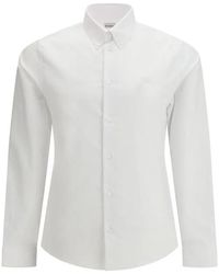 Burberry - Overhemden ,Wit ,Katoen Cotton Classic Button-Up Shirt - Lyst