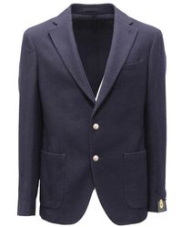 L.B.M. 1911 - Weiche Wollmischung Strukturierte Jacke - Lyst