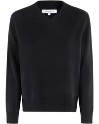Maison Kitsuné - V-Neck Knitwear - Lyst