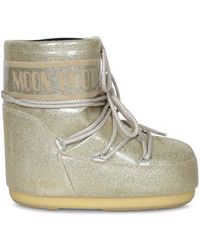 Moon Boot - Metallische stiefeletten - Lyst