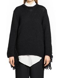 Comme des Garçons - Round-Neck Knitwear - Lyst
