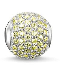 Thomas Sabo - Lucky luz bead charm pendente - Lyst
