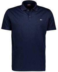 Paul & Shark - Polo cop1013con shark badge - Lyst
